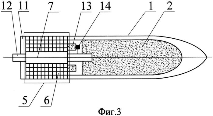 Способ обеспечения заданного дробления осколочного блока осколочно-пучкового снаряда (патент 2559384)