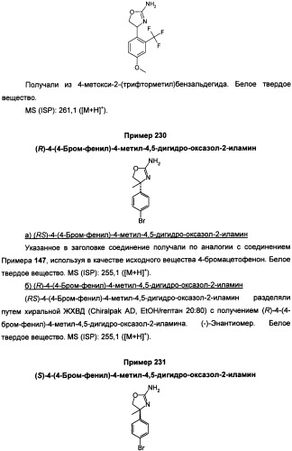 Новые 2-аминооксазолины в качестве лигандов taar1 для заболеваний цнс (патент 2473545)