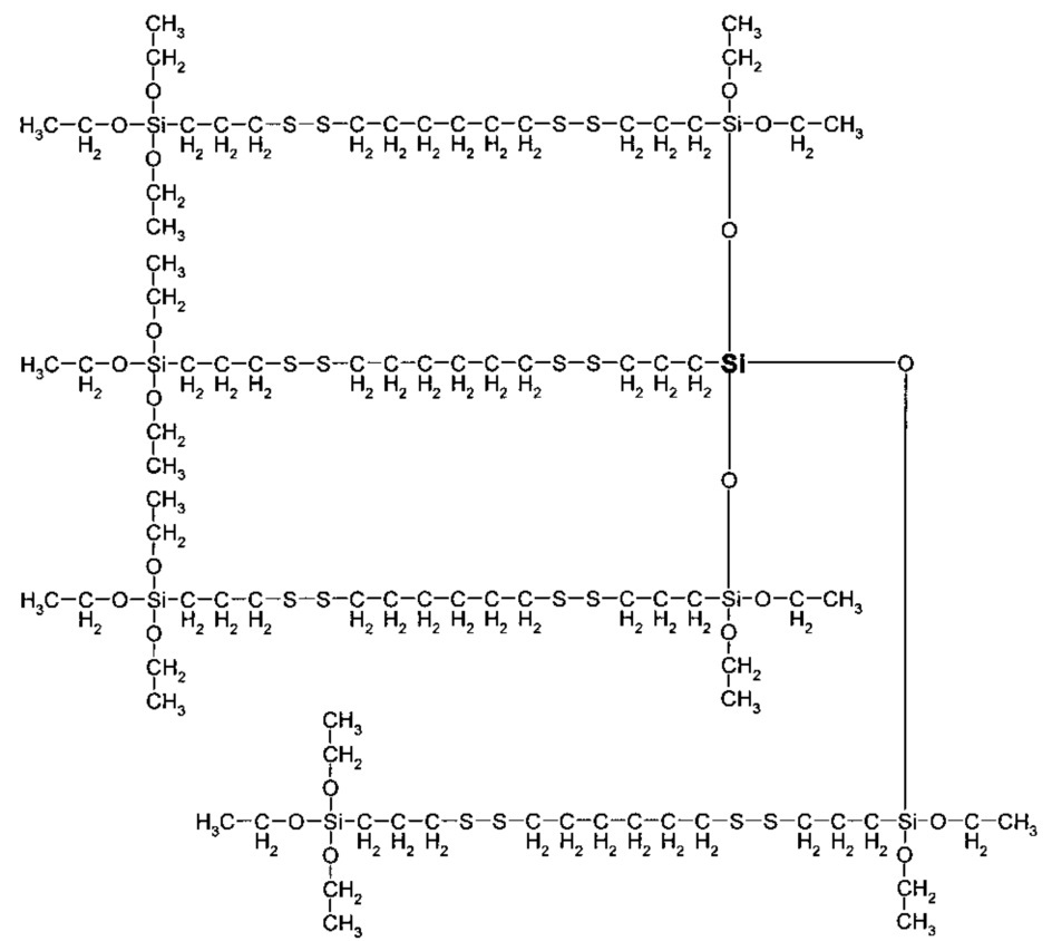 Сшитые кремнийорганические полисульфиды (патент 2631248)