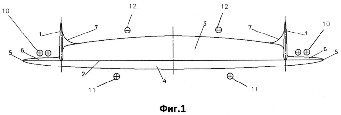 Летательный аппарат схемы "летающее крыло" (патент 2557685)