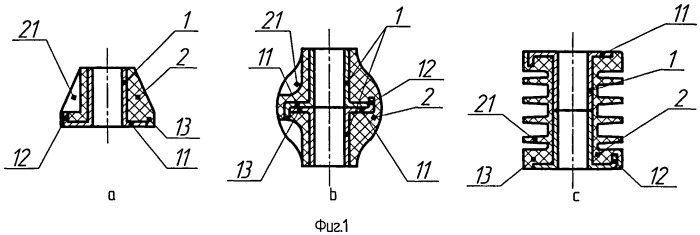 Виброизолятор (патент 2519584)