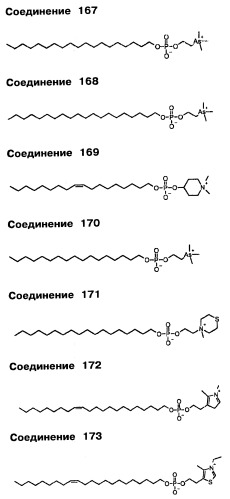 Способ лечения или профилактики заболеваний и/или патофизиологических состояний, вызванных микроорганизмами, посредством производных алкилфосфолипидов (патент 2469727)