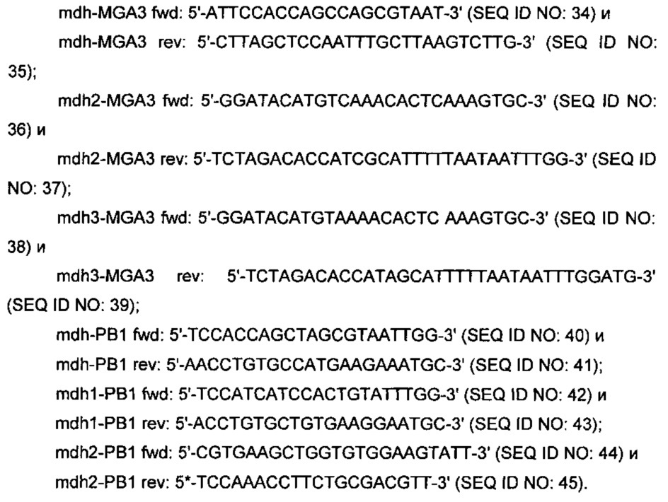 Новые ферменты метанолдегидрогеназы из bacillus (патент 2624017)