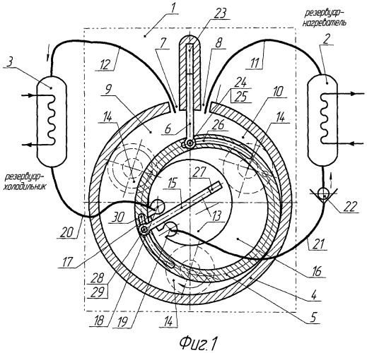 Двигатель внешнего сгорания потапова (патент 2449149)