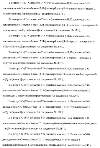 Кетолидные производные в качестве антибактериальных агентов (патент 2397987)