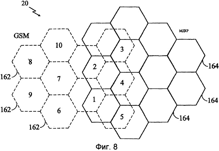 Синхронизация базовой станции для передачи обслуживания в гибридной сети gsm/мдкр (патент 2520576)