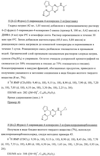 Производные пиразина, полезные в качестве антагонистов аденозинового рецептора (патент 2417994)