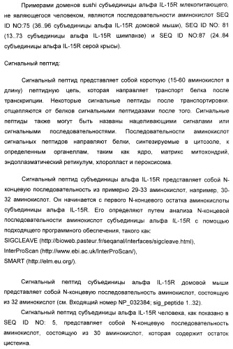 Соединение, предназначенное для стимуляции пути передачи сигнала через il-15rбета/гамма, с целью индуцировать и/или стимулировать активацию и/или пролиферацию il-15rбета/гамма-положительных клеток, таких как nk-и/или t-клетки, нуклеиновая кислота, кодирующая соединение, вектор экспрессии, клетка-хозяин, адъювант для иммунотерапевтической композиции, фармацевтическая композиция и лекарственное средство для лечения состояния или заболевания, при котором желательно повышение активности il-15, способ in vitro индукции и/или стимуляции пролиферации и/или активации il-15rбета/гамма-положительных клеток и способ получения in vitro активированных nk-и/или t-клеток (патент 2454463)