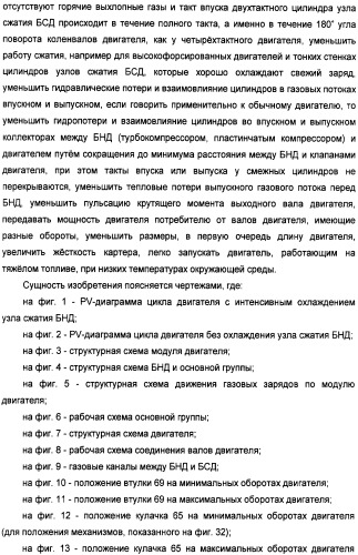 Способ работы двигателя внутреннего сгорания и двигатель для его осуществления (патент 2359137)