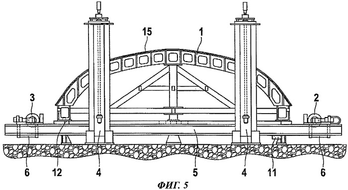 Устройство и способ изготовления конструктивного компонента, имеющего большую площадь поверхности, из армированного волокнами композиционного материала (патент 2438874)