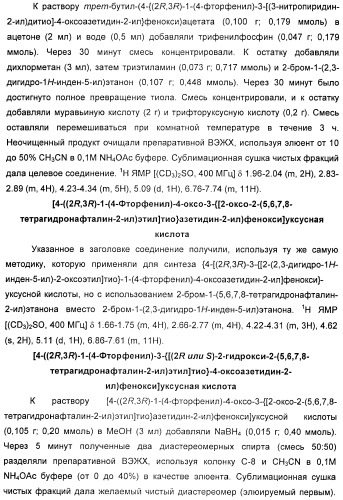 Новые производные 2-азетидинона в качестве ингибиторов всасывания холестерина для лечения гиперлипидемических состояний (патент 2409562)