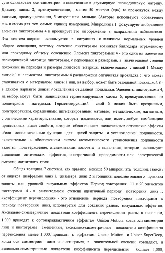 Способ воспроизведения изображения и микрооптическая система безопасности (патент 2472192)