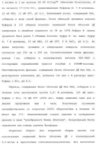 Композиции, содержащие cpg-олигонуклеотиды и вирусоподобные частицы, для применения в качестве адъювантов (патент 2322257)