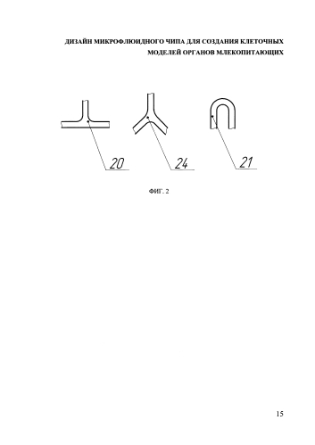 Микрофлюидный чип для создания клеточных моделей органов млекопитающих (патент 2584598)