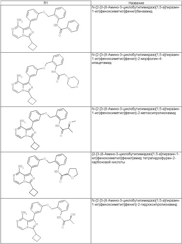 Имидазопиразины в качестве ингибиторов тирозинкиназ (патент 2405784)
