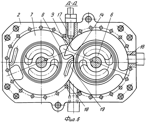 Многороторный двигатель внутреннего сгорания (патент 2325542)