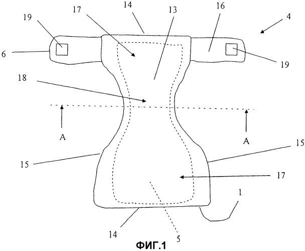 Воздухопроницаемая задняя прокладка (патент 2361555)