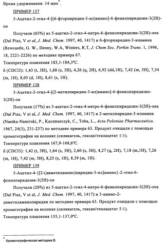 Новые производные пиридазин-3(2н)-она (патент 2346939)