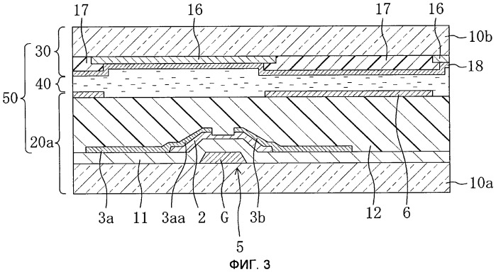 Подложка активной матрицы, панель жидкокристаллического дисплея, оборудованная ею, и способ производства подложки активной матрицы (патент 2441263)