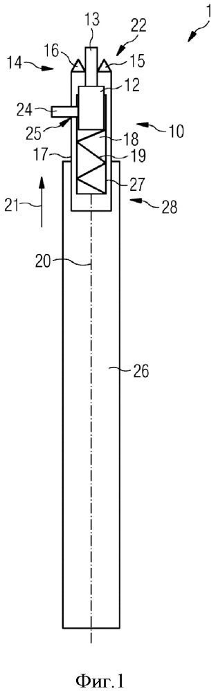 Способ и устройство контрения завинченного в резьбовое гнездо резьбового элемента, способ установки, по меньшей мере, одного балансировочного груза турбины и турбина (патент 2655412)