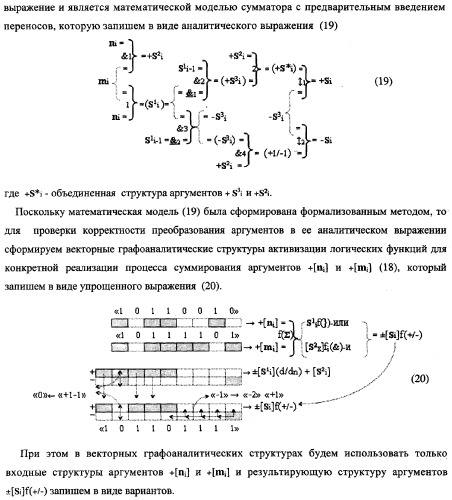 Способ параллельного логического суммирования аналоговых сигналов слагаемых, эквивалентных двоичной системе счисления, и устройство для его реализации (патент 2362205)