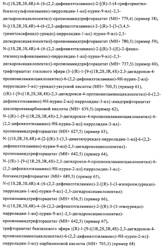 Производные пурина, предназначенные для применения в качестве агонистов аденозинового рецептора а2а (патент 2457209)