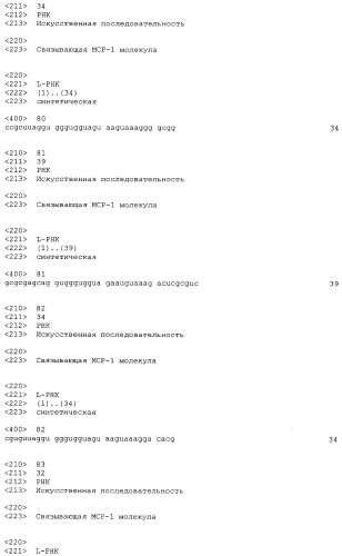 Связывающая мср-1 нуклеиновая кислота и ее применение (патент 2542973)