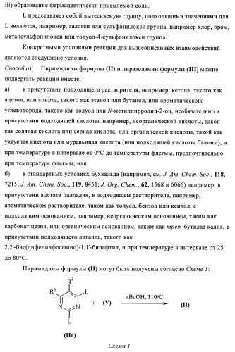 Производные 4-(3-аминопиразол)пиримидина для применения в качестве ингибиторов тирозинкиназы для лечения злокачественного новообразования (патент 2463302)