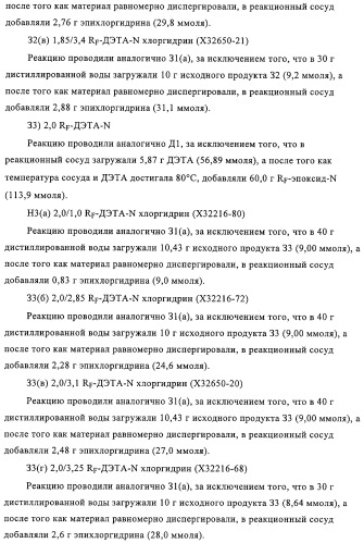 Придающее маслостойкость/жиро- и водонепроницаемость проклеивающее вещество для обработки целлюлозных материалов (патент 2325407)