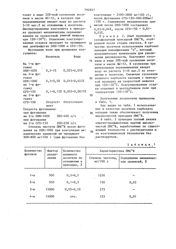 Способ получения присадок к смазочным маслам (патент 792927)
