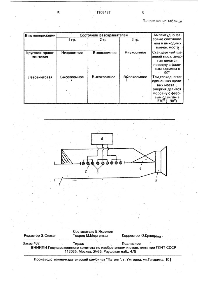 Волноводный поляризатор (патент 1709437)