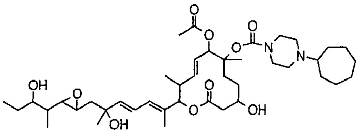 Макроциклические соединения, лекарственное средство на их основе и их применение (патент 2347784)