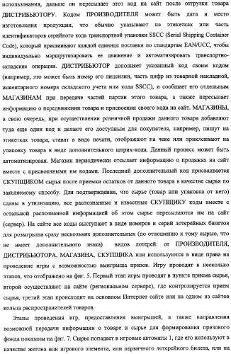 Способ, комплекс устройств и система для сбора сырья от населения (патент 2325313)