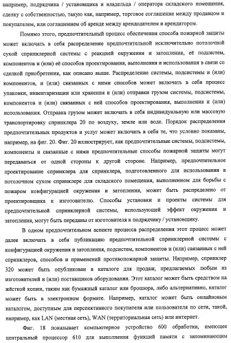 Потолочные сухие спринклерные системы и способы пожаротушения в складских помещениях (патент 2430762)