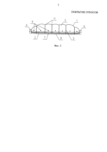 Покрытие откосов (патент 2592104)