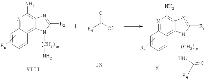 Амидозамещенные имидазохинолины (патент 2295343)