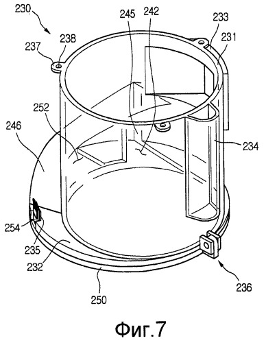 Пылесборное устройство пылесоса (варианты) (патент 2374977)