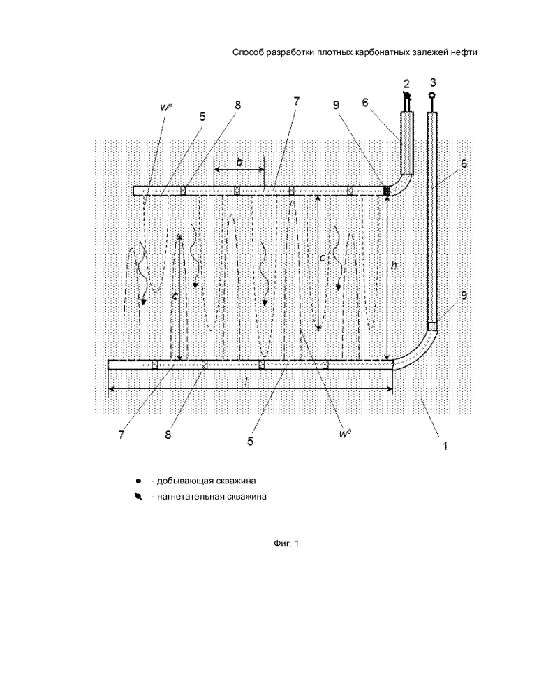 Способ разработки плотных карбонатных залежей нефти (патент 2627338)