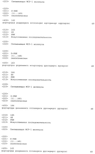 Связывающая мср-1 нуклеиновая кислота и ее применение (патент 2542973)