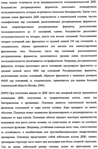 Иммуногенная композиция и способ разработки вакцины, основанной на участках матричного белка вич (патент 2403915)