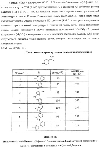 Индольные, азаиндольные и родственные гетероциклические 4-алкенилпиперидинамиды (патент 2323934)