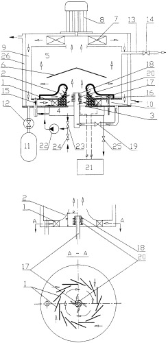 Способ проведения газожидкостных многофазных реакций и вихревой центробежный барботажный реактор для его осуществления (патент 2258559)