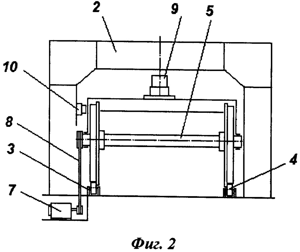 Стенд для оценки уровня и характера силового взаимодействия колеса с рельсом (патент 2658510)