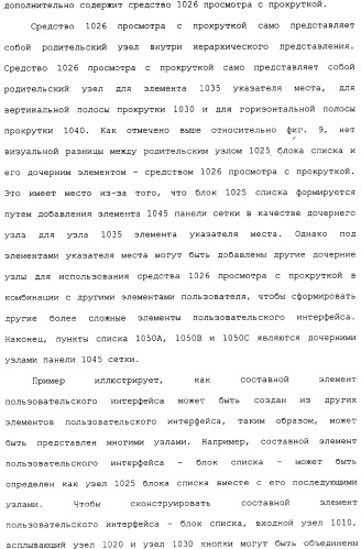 Представление элементов пользовательского интерфейса в упрощенном виде (патент 2314559)