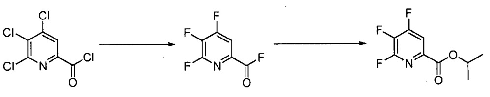 Способ получения 4-амино-5-фтор-3-галоген-6-(замещенных)пиколинатов (патент 2632203)