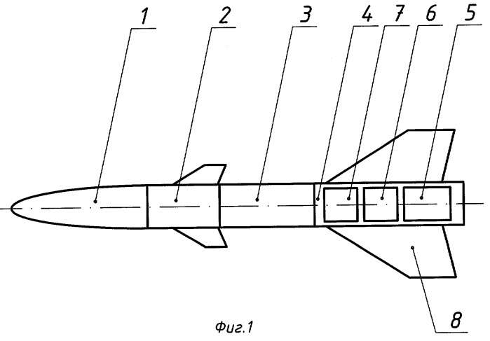 Управляемый снаряд (патент 2261414)