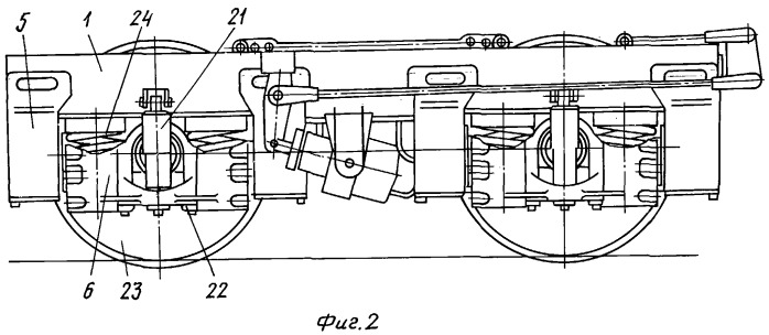 Ходовая тележка грузового железнодорожного вагона (патент 2248286)