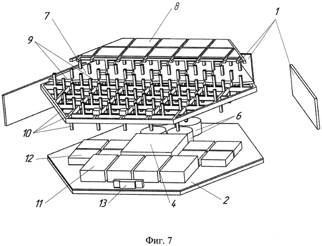 Солнечная космическая электростанция и автономная фотоизлучающая панель (патент 2492124)