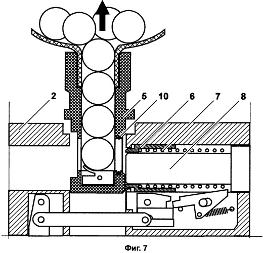 Быстросъемный блок системы подачи шаров (патент 2531636)