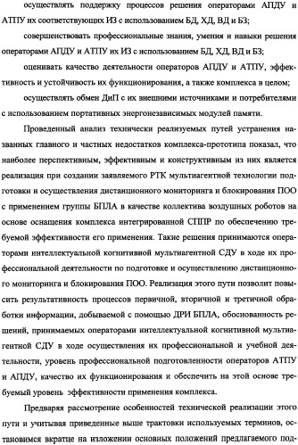 Беспилотный робототехнический комплекс дистанционного мониторинга и блокирования потенциально опасных объектов воздушными роботами, оснащенный интегрированной системой поддержки принятия решений по обеспечению требуемой эффективности их применения (патент 2353891)